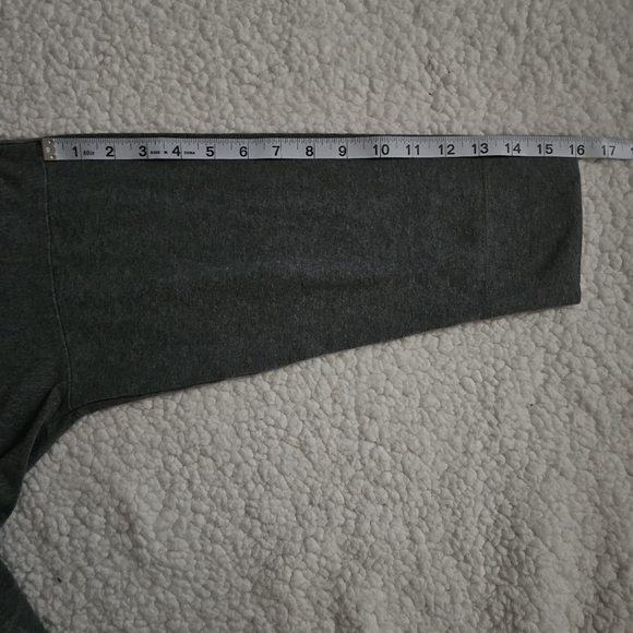 Eileen Fisher Charcoal Long Sleeve Top - Picture 4 of 7